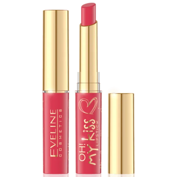 Губная помада Eveline Cosmetics OH! MY KISS 2в1 Stick/ Малиновыи photo 1 Губная помада Eveline Cosmetics OH! MY KISS 2в1 Stick/ Малиновыи photo 1