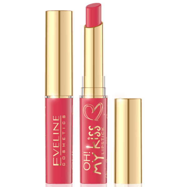 Губная помада Eveline Cosmetics OH! MY KISS 2в1 Stick/ Малиновыи photo 1 Губная помада Eveline Cosmetics OH! MY KISS 2в1 Stick/ Малиновыи photo 1