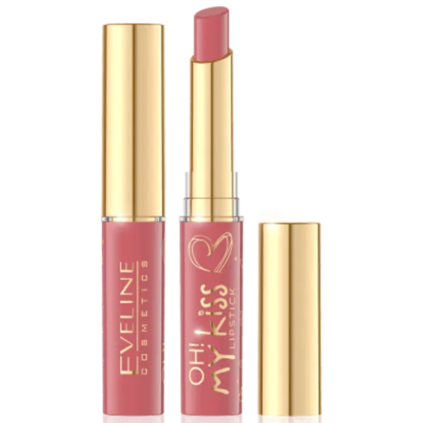 Губная помада Eveline Cosmetics OH! MY KISS 2в1 Stick/ Dark Pink photo 1 Губная помада Eveline Cosmetics OH! MY KISS 2в1 Stick/ Dark Pink photo 1
