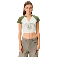 Футболка для женщин Koton 4SAL10085IK 94% хлопок/ Белый