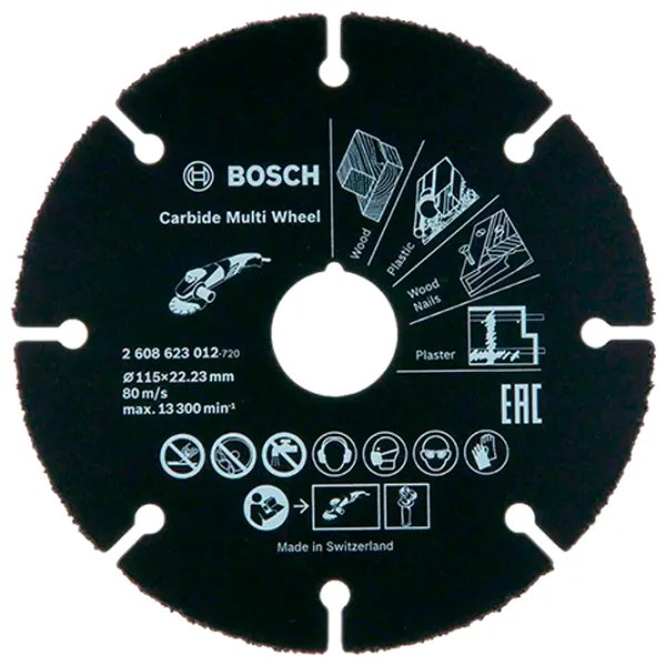 Диск универсальный Bosch B2608623012  photo 1