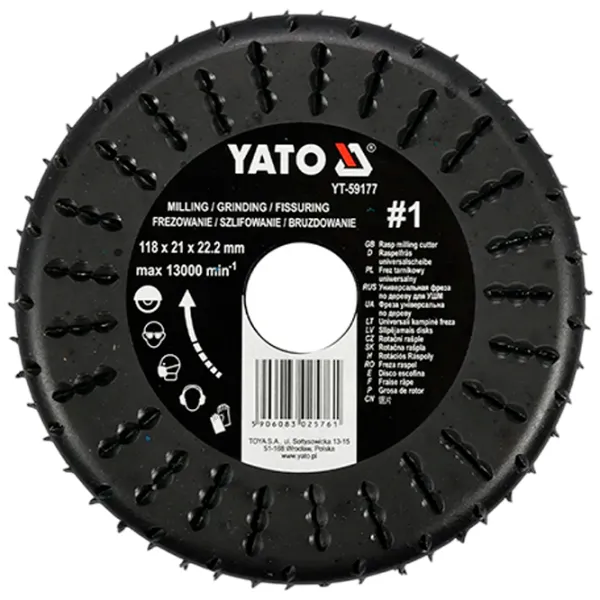 Диск универсальный Yato YT59177  photo 1