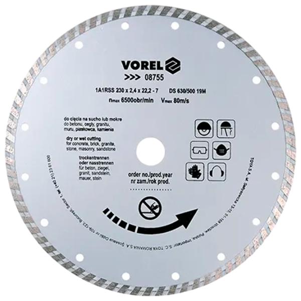 Disc diamantat continuu Vorel VOR08755  photo 1