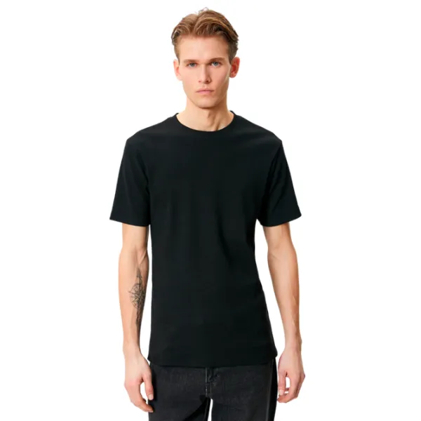 Tricou pentru bărbați Koton 4SAM10272HK 96% Bumbac/ Black photo 1