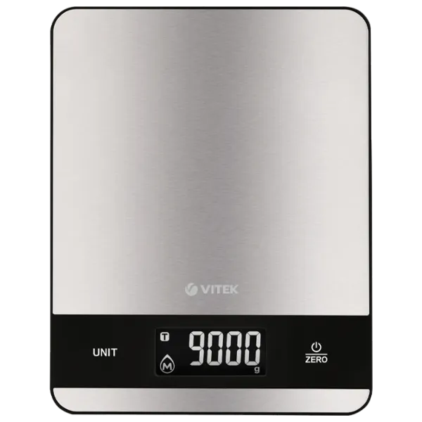 Кухонные весы Vitek VT-7989 Серебристый photo 1