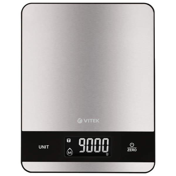 Кухонные весы Vitek VT-7989 Серебристый photo 1