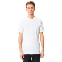 Tricou pentru bărbați Koton 4SAM10272HK 96% Bumbac/ White