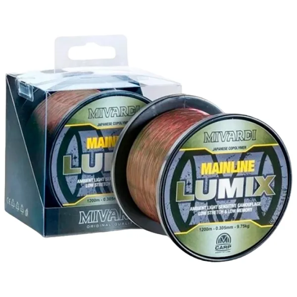 Шнур для рыбалки Mivardi Lumix Mainline 1200 м/ 12.4 кг photo 1