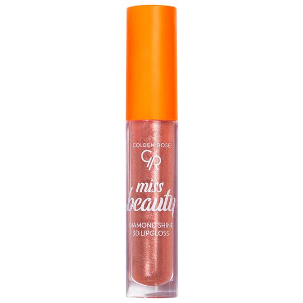 Luci de buze Golden Rose Miss Beauty Diamond Shine 3D Lipgloss 4.5 ml/ 3 photo 1 Luci de buze Golden Rose Miss Beauty Diamond Shine 3D Lipgloss 4.5 ml/ 3 photo 1