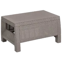 Set mobilă terasă Keter Corfu Relax Plastic/ Plastic/ Cappucino