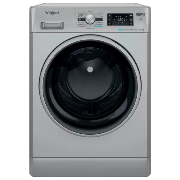 Стиральная машина Whirlpool FFWDB 964369 SBSV EE 9 кг / 1400 об/мин / Серебряный photo 1