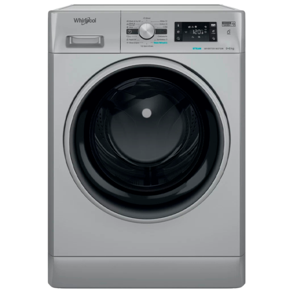 Стиральная машина Whirlpool FFWDB 964369 SBSV EE 9 кг / 1400 об/мин / Серебряный photo 1