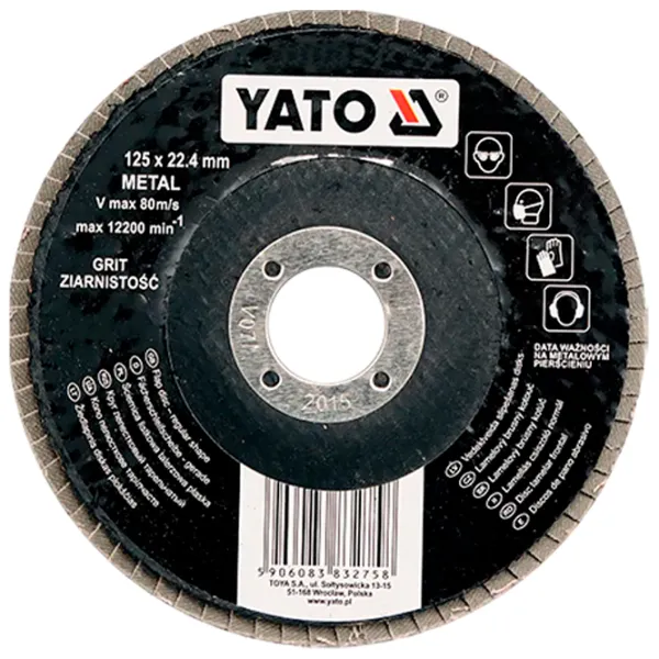 Диск лепестковый Yato YT83273  photo 1