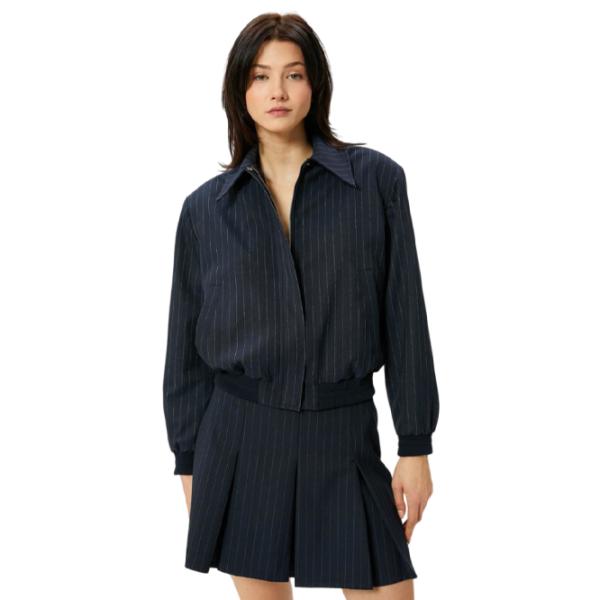 Jachetă pentru femei Koton 4SAK50130UW Demisezon/ Navy photo 1