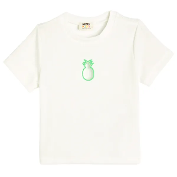 Футболка для девочек Koton 4SKG10266AK 116 - 122 см / Бежевый photo 1