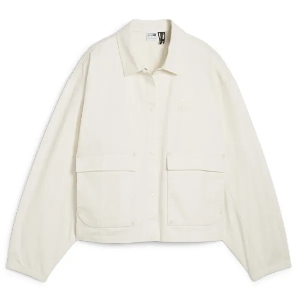 Ветровка для женщин Puma Classics Shore Jacket Frosted Демисезон/ Слоновая кость photo 1