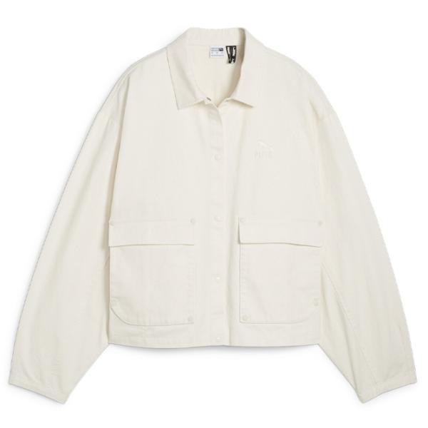 Ветровка для женщин Puma Classics Shore Jacket Frosted Демисезон/ Слоновая кость photo 1