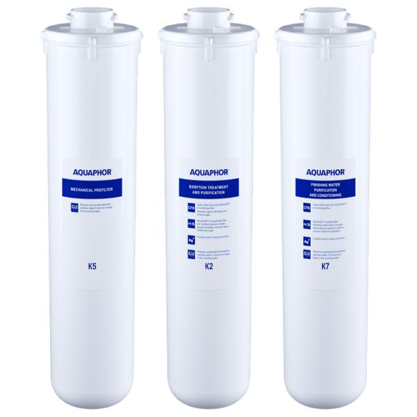 Картриджи для водяного фильтра Aquaphor K5-K2-K7 6000 л/ 2 л/ мин photo 1