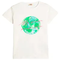 Футболка для девочек Koton 4SKG10125AK 122 - 128 см / Бежевый