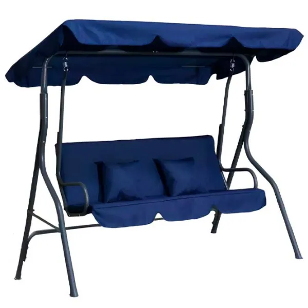 Садовые качели Xenos Capri (00760596) Темно-синий/ 200 кг photo 1 Садовые качели Xenos Capri (00760596) Темно-синий/ 200 кг photo 1