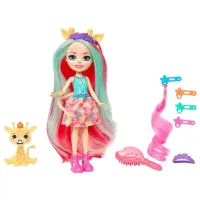 Păpușă Enchantimals Glam Party HNV29 Gillian Girafa/ 3+