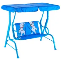 Садовые качели Costway OP3036 (5571590) Синий/ 80 кг