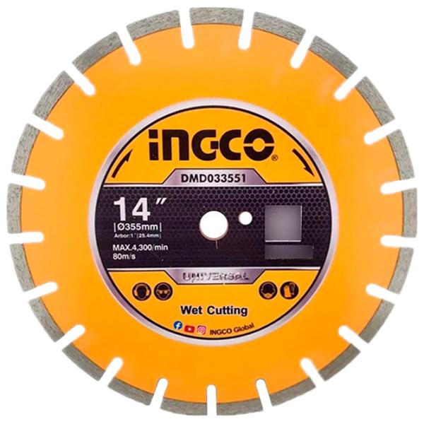 Disc diamantat segmentat INGCO DMD033551  photo 1 Disc diamantat segmentat INGCO DMD033551  photo 1