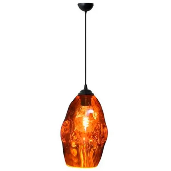 Plafonieră Horoz METEOR COPPER Sticlă photo 1