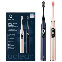Periuță de dinți electrică Oclean X Pro Digital Duo Set 2D/ Gold
