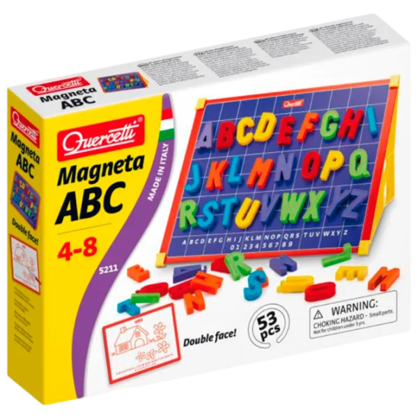 Настольная игра Quercetti Magnetica ABC 2+/ Развитие photo 1