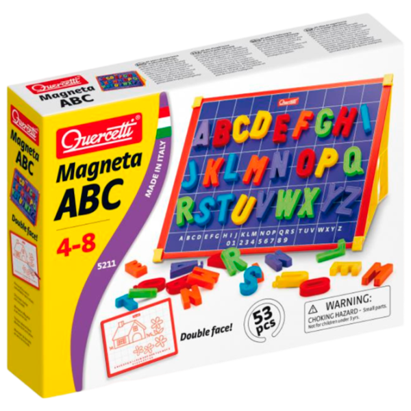 Настольная игра Quercetti Magnetica ABC 2+/ Развитие photo 1