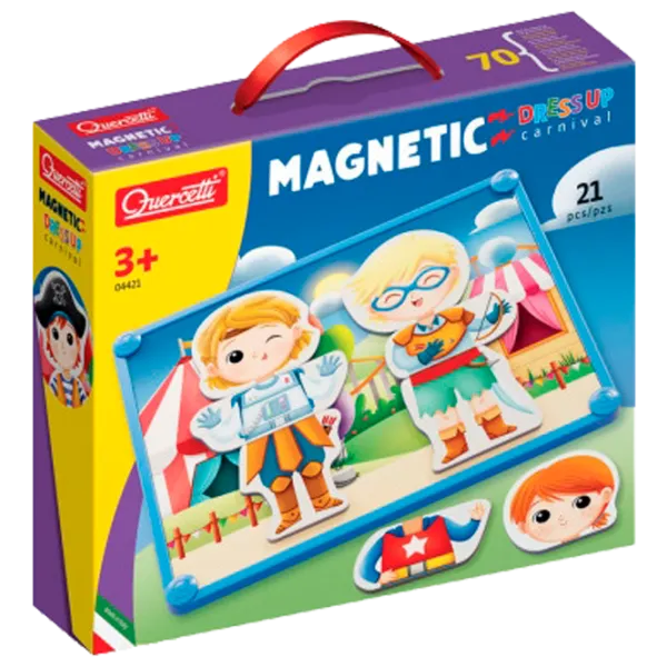 Joc de masă Quercetti Magnetic Dress Up Carnaval 3+/ Dezvoltare photo 1