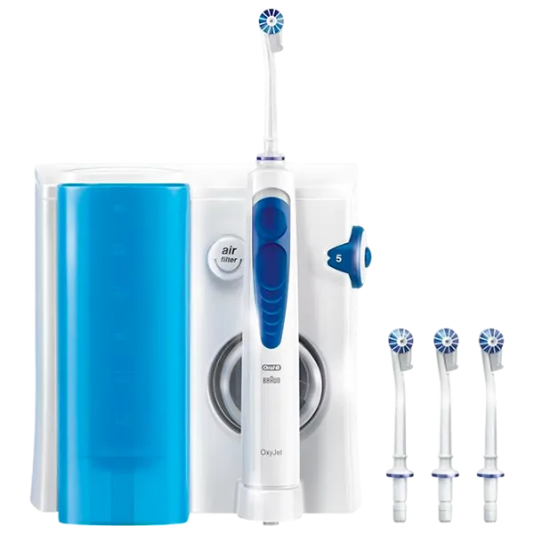 Irigator bucal Braun MD-20 Cu apă sub presiune/ White photo 1