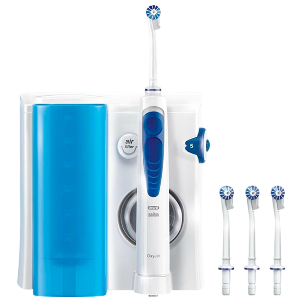 Irigator bucal Braun MD-20 Cu apă sub presiune/ White photo 1