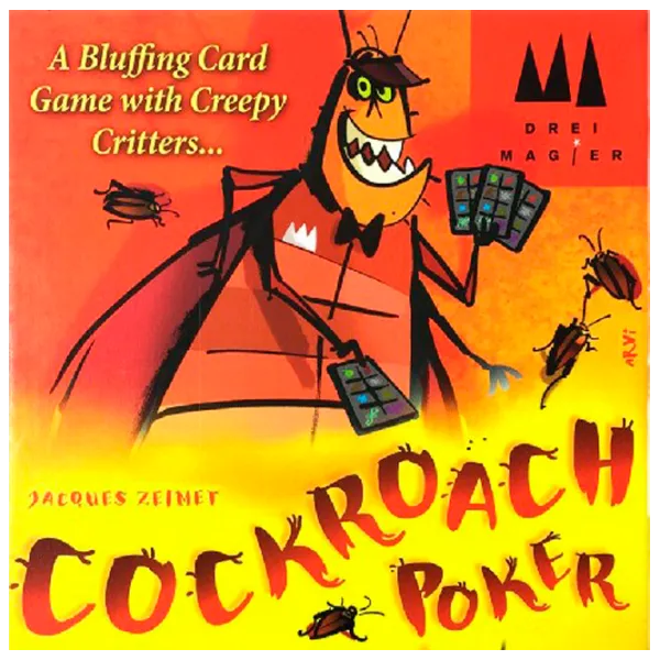 Joc de masă Cutia Cockroach Poker 8+/ Carti de joc photo 1