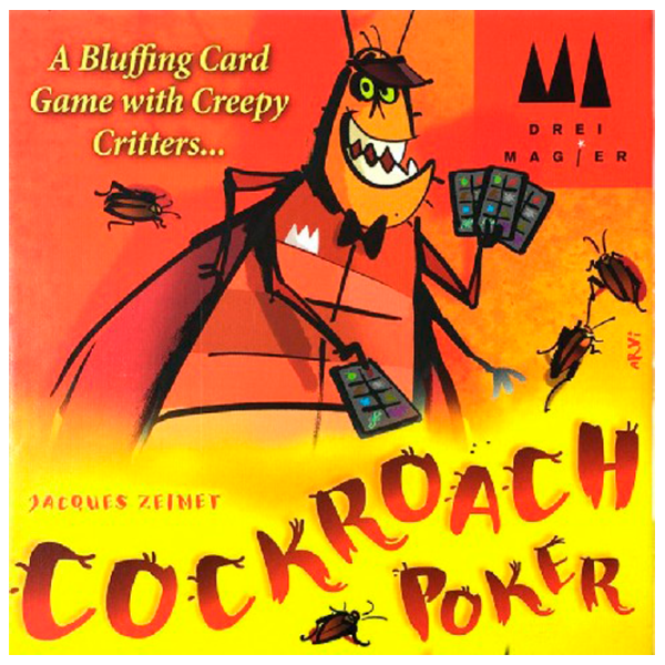 Joc de masă Cutia Cockroach Poker 8+/ Carti de joc photo 1