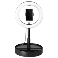 Trepied cu lampă Hama SpotLight FoldUp 102 265 mm Black