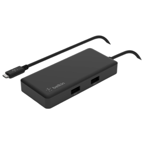 Adaptor Hub Belkin INC008BTBK USB Type-C/ Black photo 1