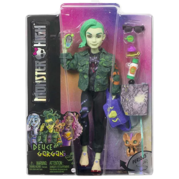 Кукла Mattel Monster High Deuce Gorgon HHK56 Монстрик / 3+ photo 5 Кукла Mattel Monster High Deuce Gorgon HHK56 Монстрик / 3+ photo 5
