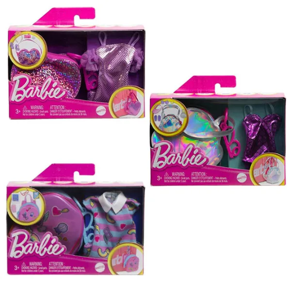 Haine pentru păpuși Mattel Barbie HJT42 haine/ 3+ photo 1 Haine pentru păpuși Mattel Barbie HJT42 haine/ 3+ photo 1