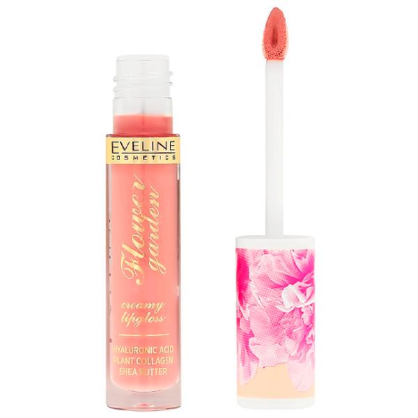 Блеск для губ Eveline Cosmetics Flower Garden Creamy 4.5 мл/ 1 photo 1 Блеск для губ Eveline Cosmetics Flower Garden Creamy 4.5 мл/ 1 photo 1