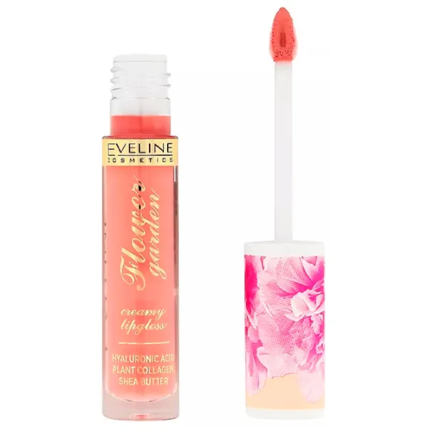 Блеск для губ Eveline Cosmetics Flower Garden Creamy 4.5 мл/ 2 photo 1