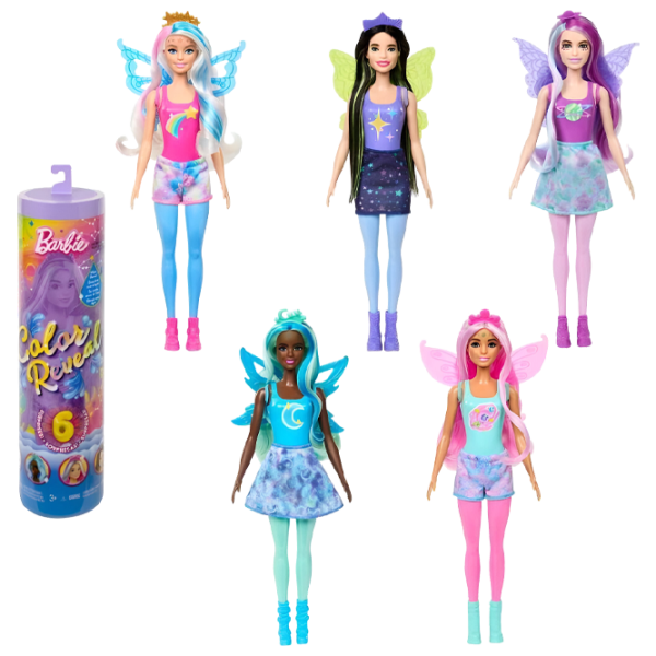 Кукла Mattel Barbie Color Reveal HJX61 фея/ 3+ photo 1 Кукла Mattel Barbie Color Reveal HJX61 фея/ 3+ photo 1