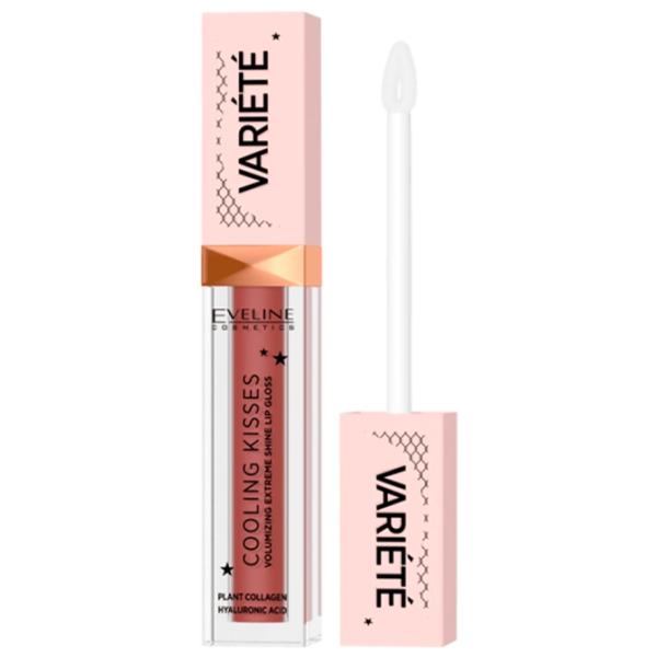 Блеск для губ Eveline Cosmetics Variete Cooling Kisses 6.8 мл/ 4 photo 1