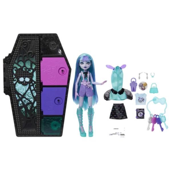 Набор Mattel Monster High Neon Frigh Twyla HNF82 модель/ 4+ photo 1 Набор Mattel Monster High Neon Frigh Twyla HNF82 модель/ 4+ photo 1