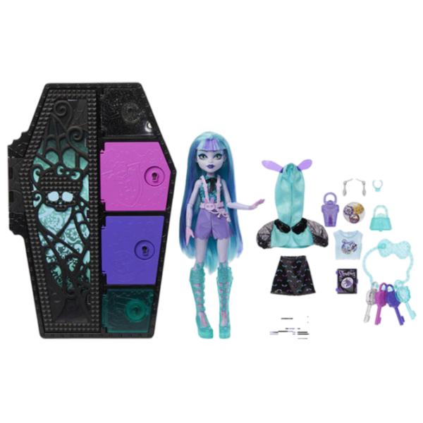 Набор Mattel Monster High Neon Frigh Twyla HNF82 модель/ 4+ photo 1 Набор Mattel Monster High Neon Frigh Twyla HNF82 модель/ 4+ photo 1