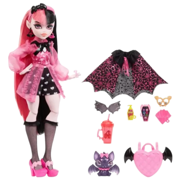 Кукла Mattel Monster High Draculaura HHK51 модель/ 4+ photo 1 Кукла Mattel Monster High Draculaura HHK51 модель/ 4+ photo 1