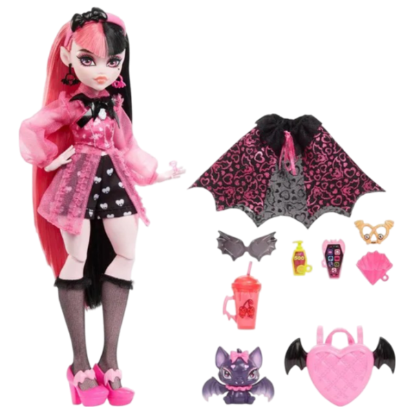 Кукла Mattel Monster High Draculaura HHK51 модель/ 4+ photo 1 Кукла Mattel Monster High Draculaura HHK51 модель/ 4+ photo 1