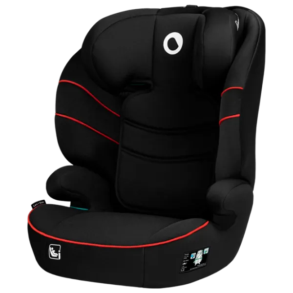 Детское автокресло Lionelo Lars I-Size Sporty 3 года - 12 лет/ 36 кг/ Черный photo 1