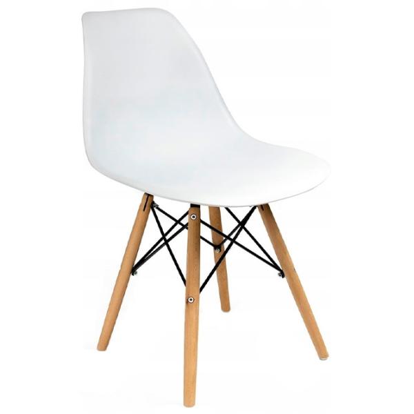 Scaun de bucătărie Jumi Eva SD-972568 Plastic/ White photo 1 Scaun de bucătărie Jumi Eva SD-972568 Plastic/ White photo 1